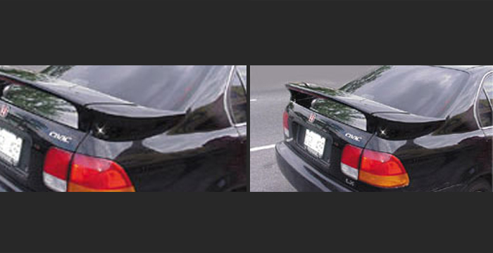 Custom Honda Civic Trunk Wing  Coupe & Sedan (1996 - 2000) - $359.00 (Manufacturer Sarona, Part #HD-003-TW)